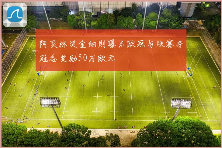 阿莫林奖金细则曝光欧冠与联赛夺冠各奖励50万欧元
