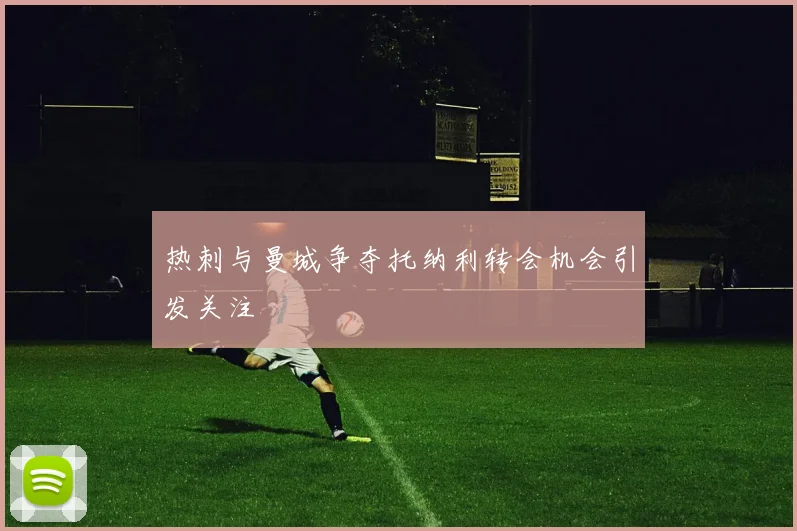 热刺与曼城争夺托纳利转会机会引发关注